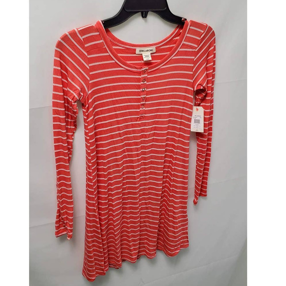 Billabong Kids My Time Dress in Geranium ~ Big Girl's Size Large (14/16) - Picture 5 of 15